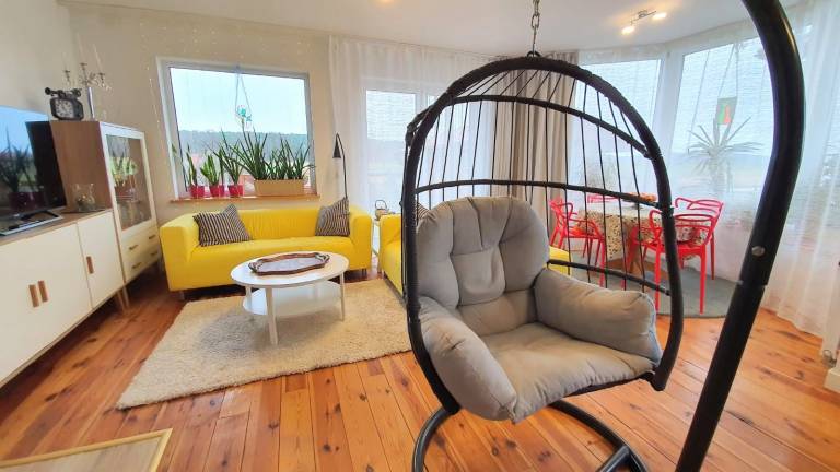 Vacation home with sauna, terrace & pool | Garden view — photo 2