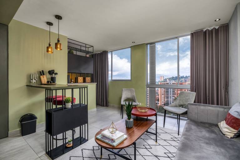 Apartment with 1 room for 3 persons in Medellín