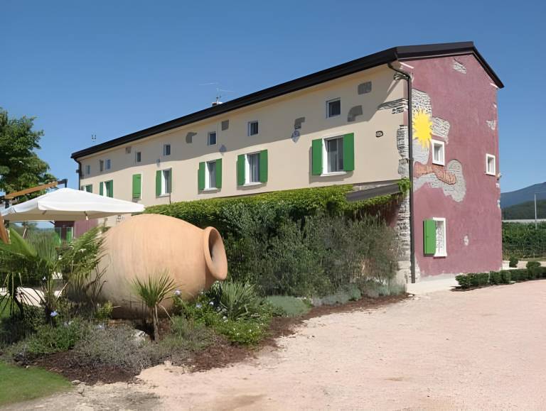 Farm with yard & BBQ in Affi