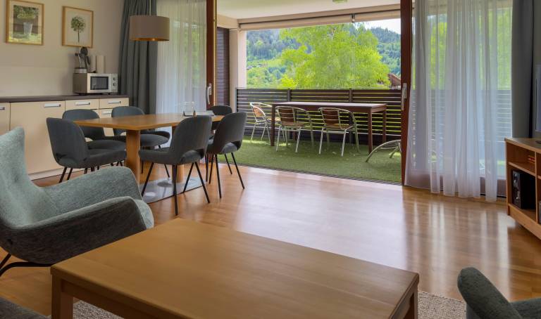 Appartement Fewo Dusche WC 2 Schlafräume