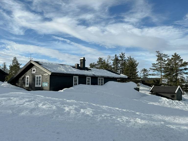Moderne Hütte in guter Lage auf dem Blefjell