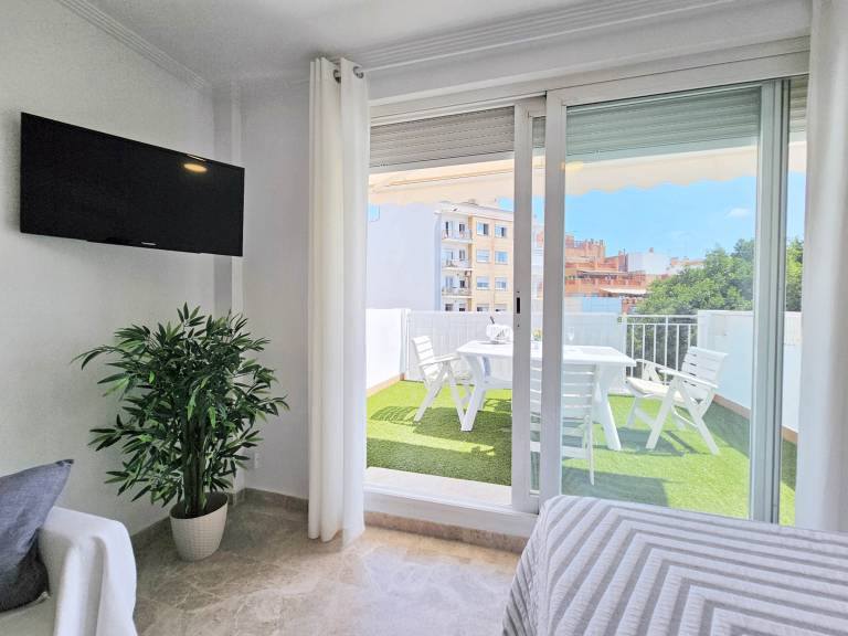 Historisches Penthouse in Cartagena mit Terrasse