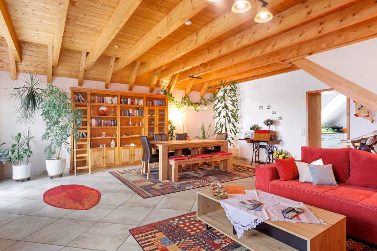 Rental apartment with grill & garden | Garden view in Konstanz