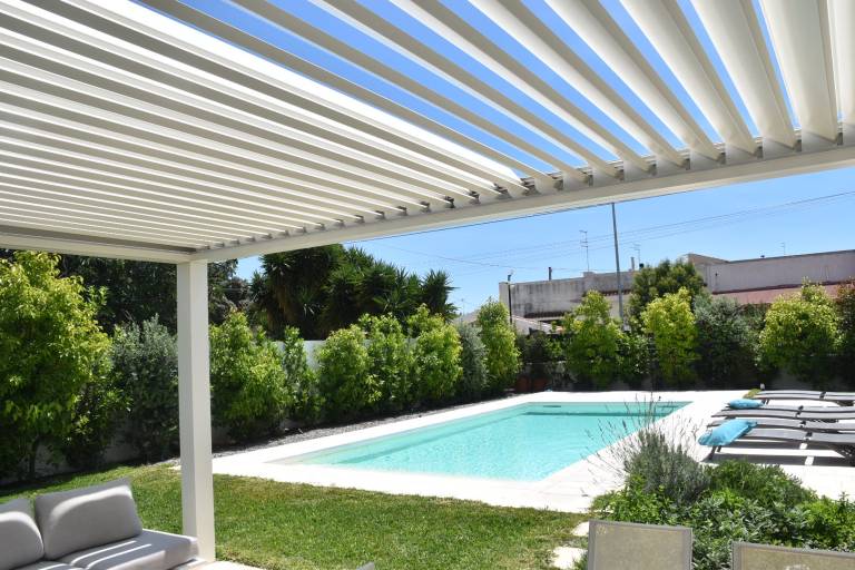 Villa with barbecue, patio & yard | Pool view | Perfect for remote work — photo 3