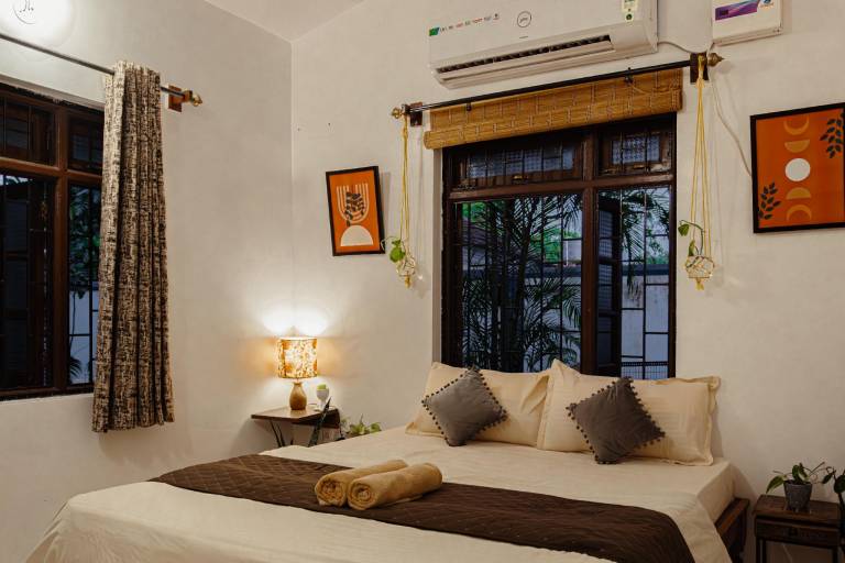 Pleasant vacation home with yard | Suitable for remote work | Pets are welcome in Anjuna
