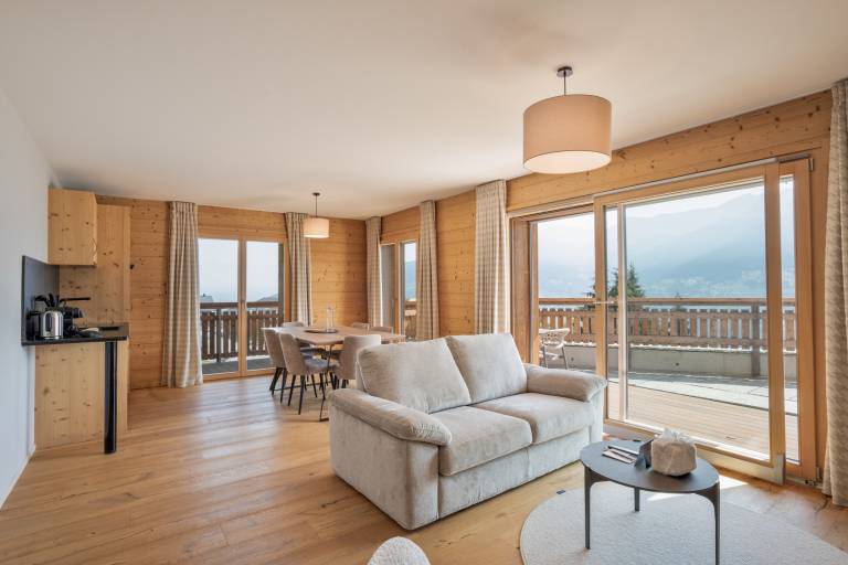 Ferienwohnung in Hérémence, 4 Vallées f&uuml;r max. 6 Personen