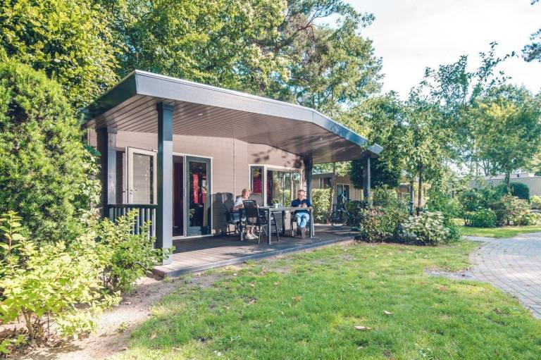 Fully furnished accommodation with patio