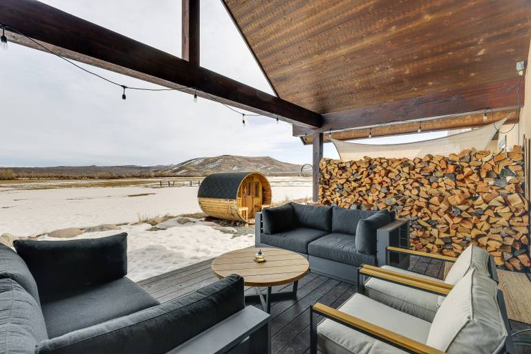 Fish, Hike & Ski: Mtn-View Gunnison Home w/ Sauna — photo 4