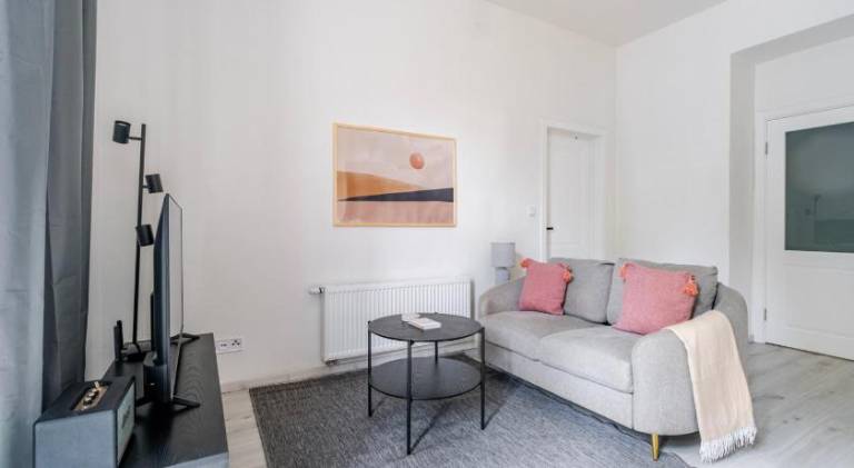 Apartment with patio in Prague