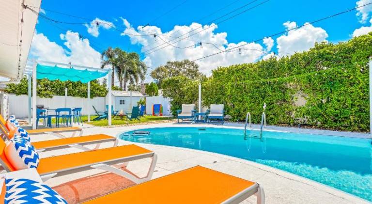 Vacation home with hot tub & pool | Perfect for remote work in Bradenton, FL
