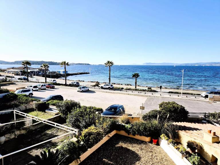 Residence Les Charmettes - Full sea view, 10 m sandy beach, Brusc, Terrace... — photo 3