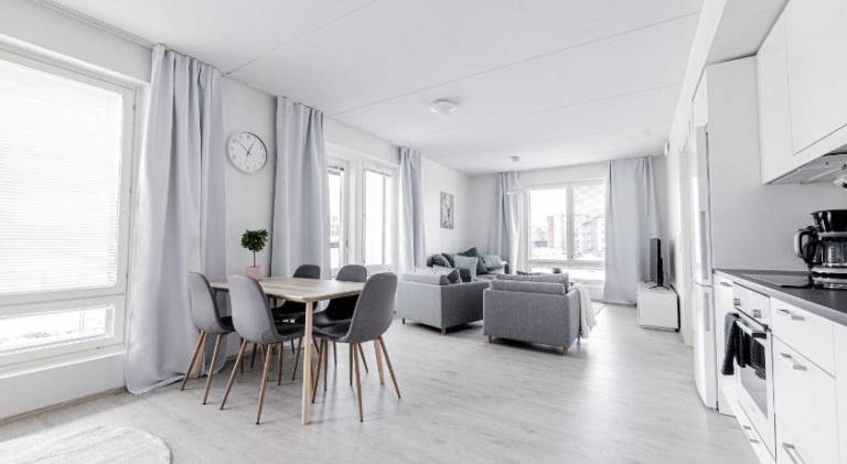 Apartment x 3, SleepWell, Nuutti, free indoor parking in Turku