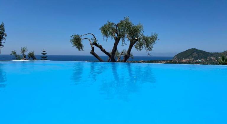 Serviced apartment with pool, patio & garden | Dogs allowed in Castellabate