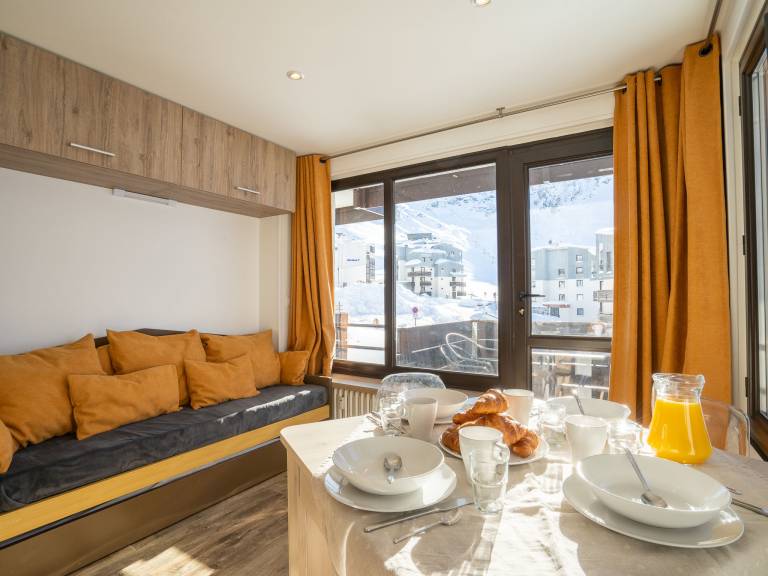 Ferienwohnung in Tignes, Val Claret f&uuml;r max. 4 Personen