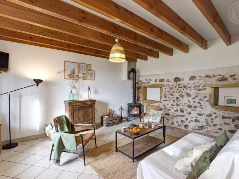 Comfortable cottage in the heart of the Loire with enclosed garden — photo 3