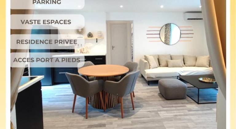 Rental apartment with 2 rooms for 4 persons in Cassis