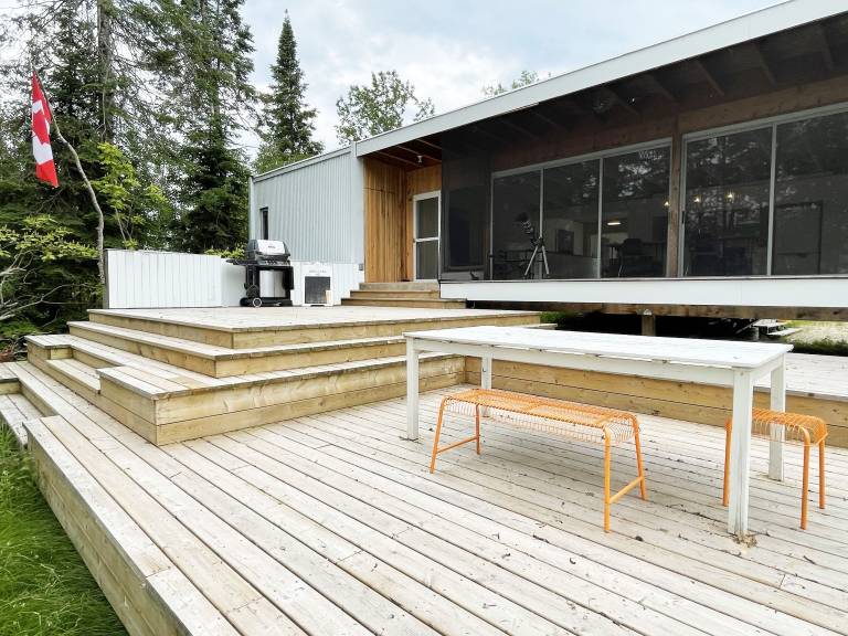 Cabin Pine Dock