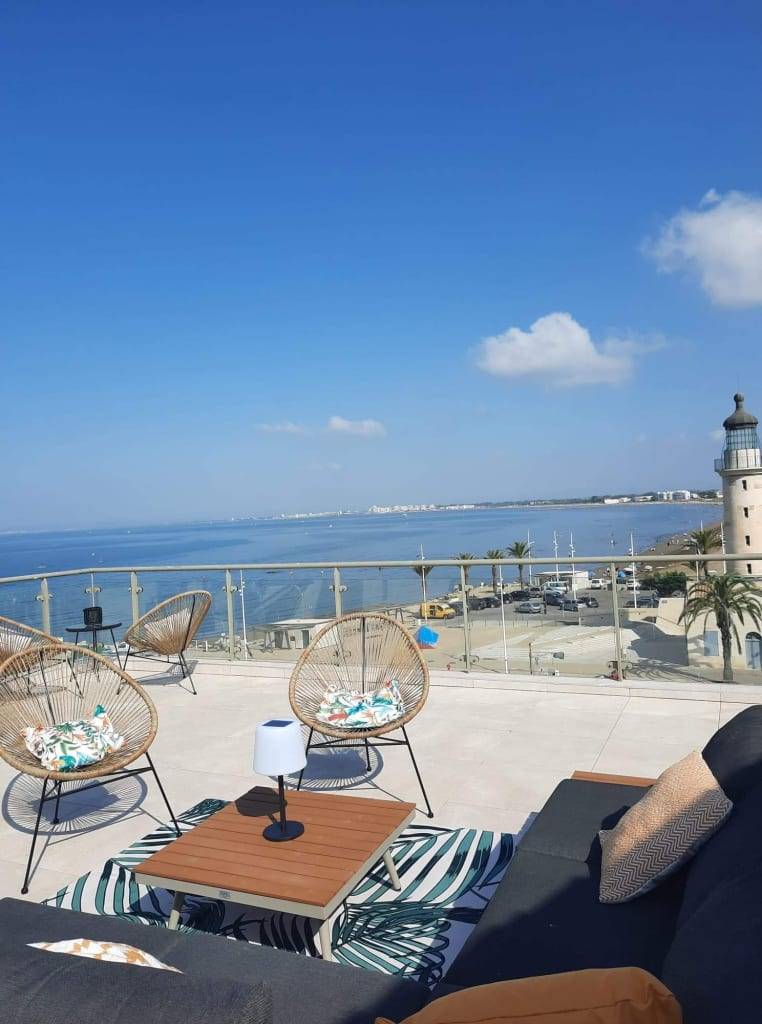 Le Phare du Grau: Duplex d’exception, rooftop 100 m² vue mer panoramique — photo 5