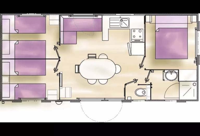 Fully equipped beautiful mobile home with patio, barbeque & hot tub | Beach nearby | Pets are welcome — photo 3