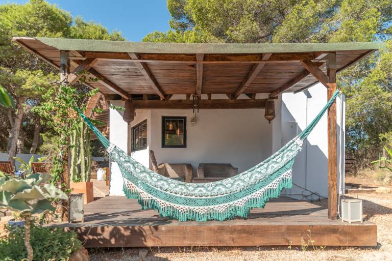 Ferienhaus mit Hund in Sant Josep de sa Talaia, Ibiza fuer max. 4 Personen