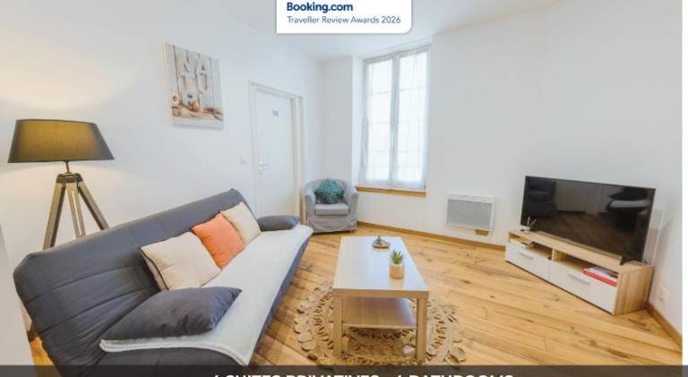 Pleasant holiday apartment | Dogs allowed in Bizanos