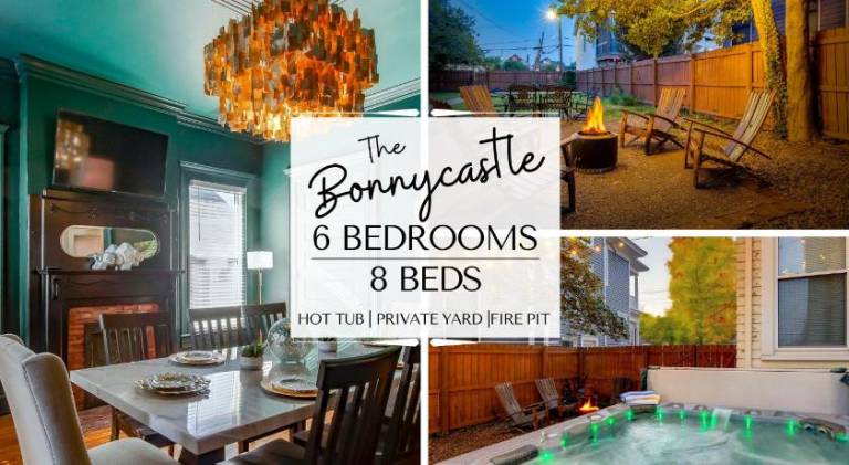 6br New Orleans Speakeasy Hot Tub & Playground in Kent, IN