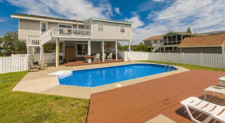 Vacation home with pool & hot tub in Virginia Beach, VA