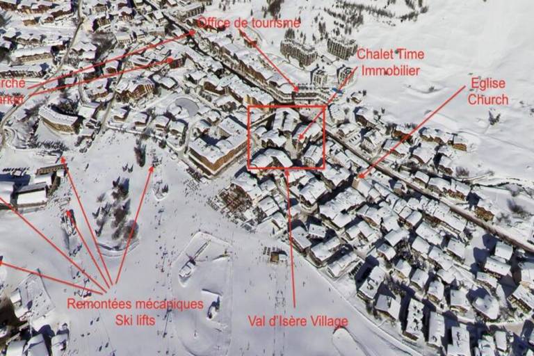 Ferienwohnung in Val-d'Isère, Val-d'Isère für max. 4 Personen