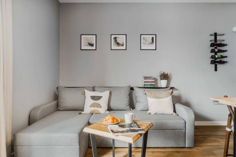 Lumina luxurious apartment with balcony — photo 5