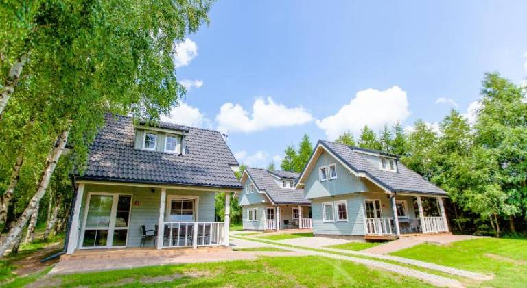 Lodge with terrace & garden in Rewal
