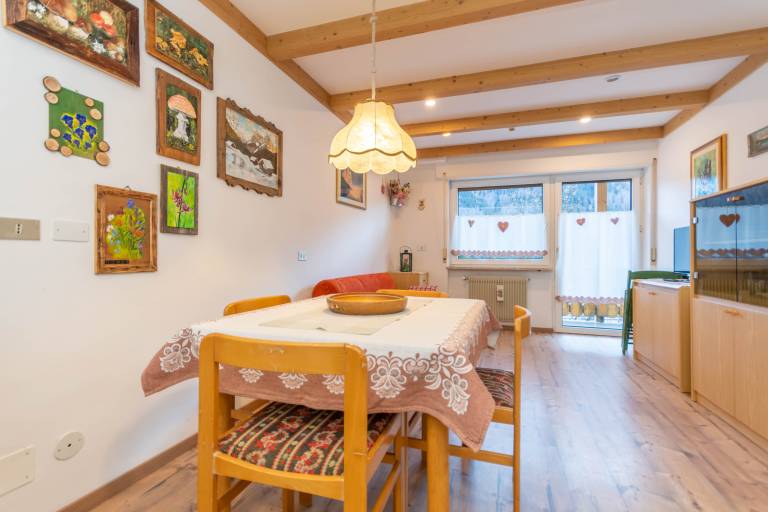 Ferienwohnung in Vigo di Fassa für max. 4 Gäste