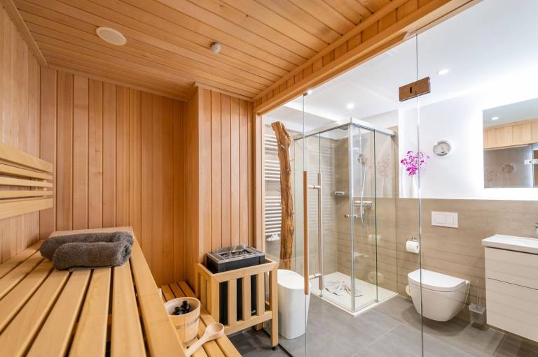FeWo Meerlust: 81 m² FeWo mit Sauna & Balkon – Haus Zudar, Meerblick — photo 3
