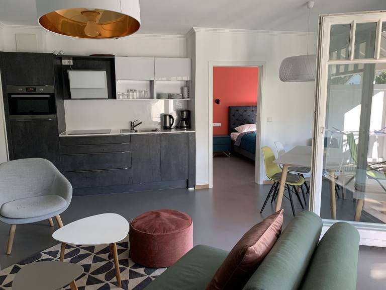 Komfort Ferienwohnung mit 1 Schlafzimmer und Balkon im Obergeschoss — photo 3