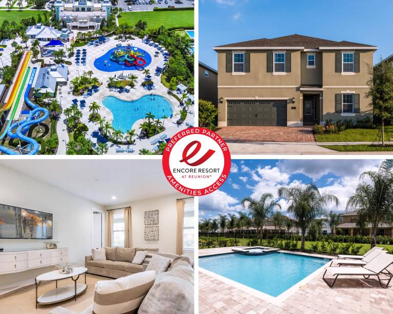 Welcoming Home with Private Pool near Disney with WaterPark & Resort Access at Encore Resort - 761LA in Osceola, FL
