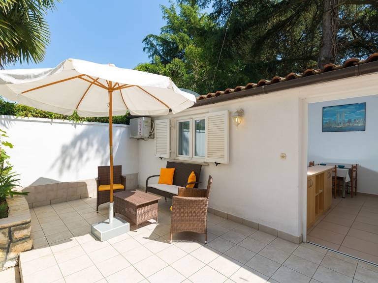 Ferienwohnung in Poreč, Špadići f&uuml;r max. 2 Personen