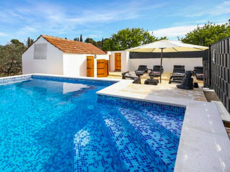 Ferienhaus in Žedno, Mastrinka für max. 6 Personen Ferienhaus in Žedno, Mastrinka für max. 6 Personen