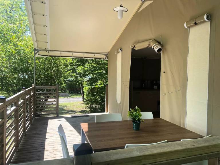 Camping and Gîtes du FAILLAL - Lodge 2 bedrooms 5 beds 5 people — photo 2