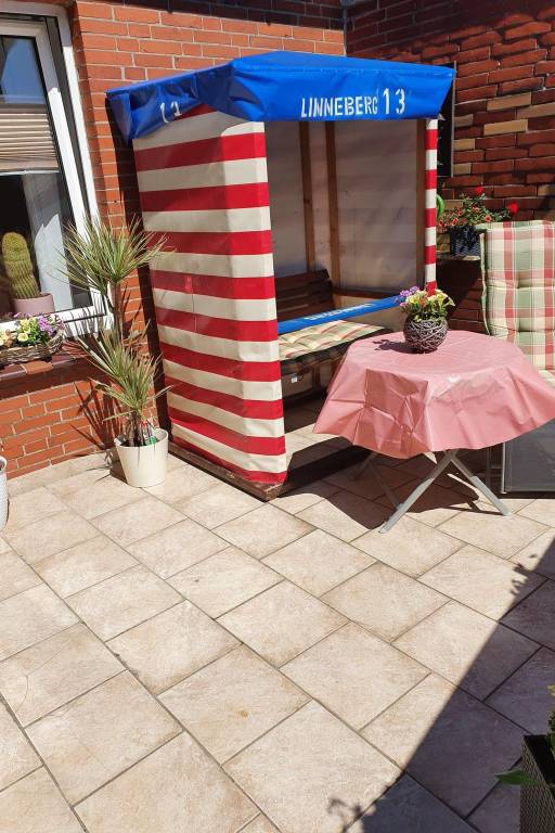 Apartment mit Terrasse am S&uuml;dstrand