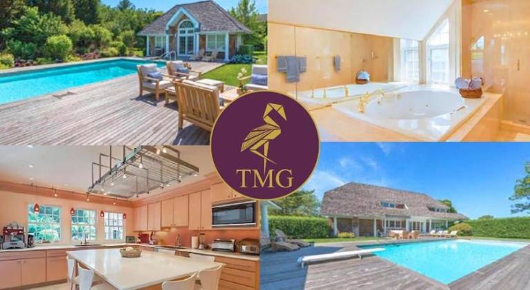 Villa with jacuzzi & pool | Pets are welcome in Southampton, NY