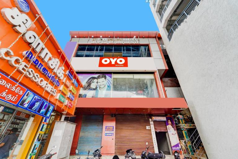 Super Hotel O Flagship Jayam Residency Tiruvottiyur Near Tiruvottriyur Theradi Metro Station