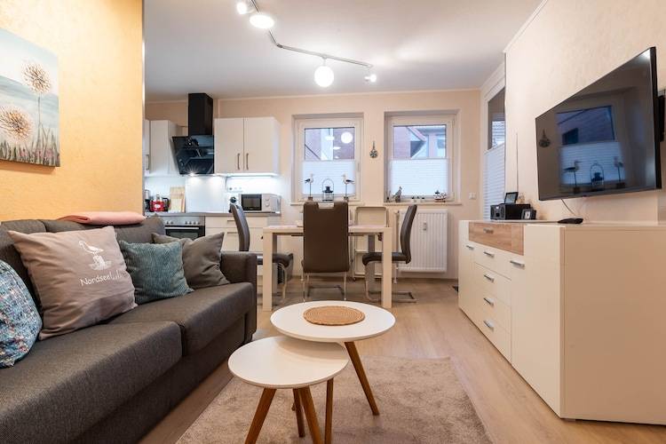 Holiday apartment with yard in Büsum