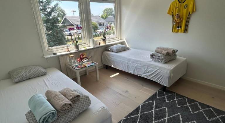 Tva sovrum fyra sangar Koppla av med hela familjen i detta fridfulla boende