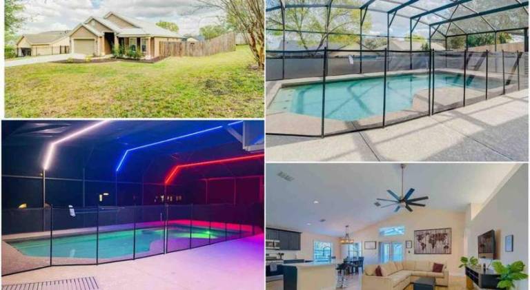 Vacation home with pool in Clermont, FL