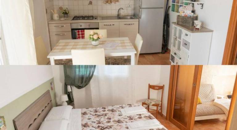 Apartment with yard in Sanremo