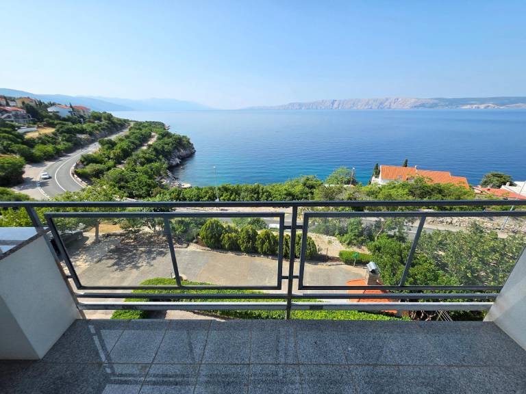 Ferienwohnung in Novi Vinodolski, Zentralkroatien für max. 3 Personen