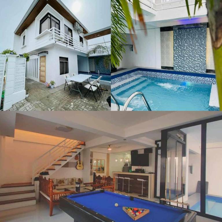 Vacation home with pool & barbecue in Angeles City