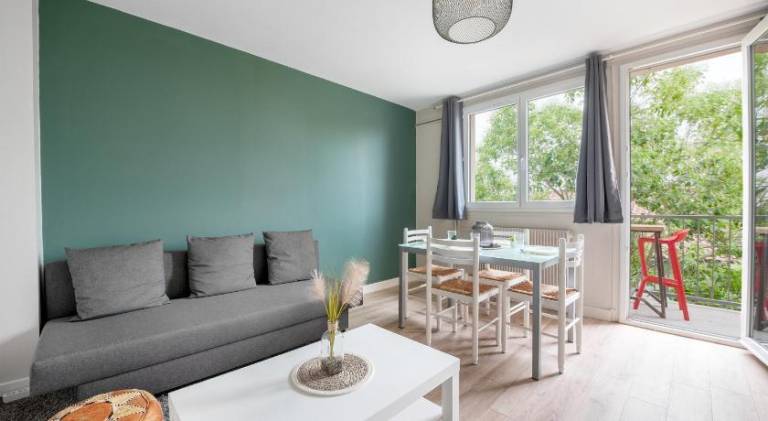 Rental apartment with 2 rooms for 4 persons in Toulouse