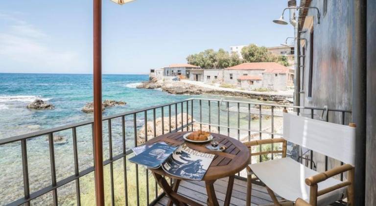 Kito- transformed house on the water's edge in Chania