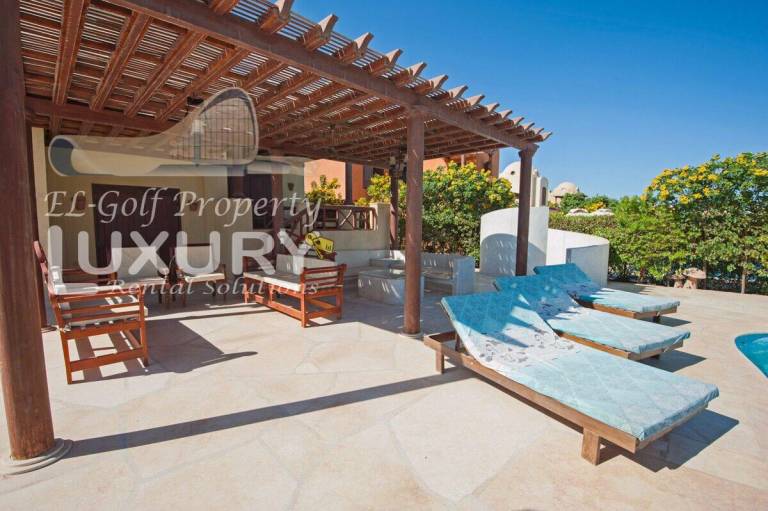 Fully equipped charming villa with jacuzzi, pool & BBQ | Water view | Beach nearby | Pet-friendly in Hurghada
