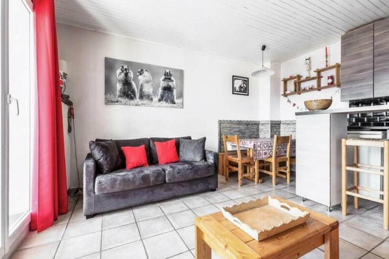 Apartment with terrace in Huez